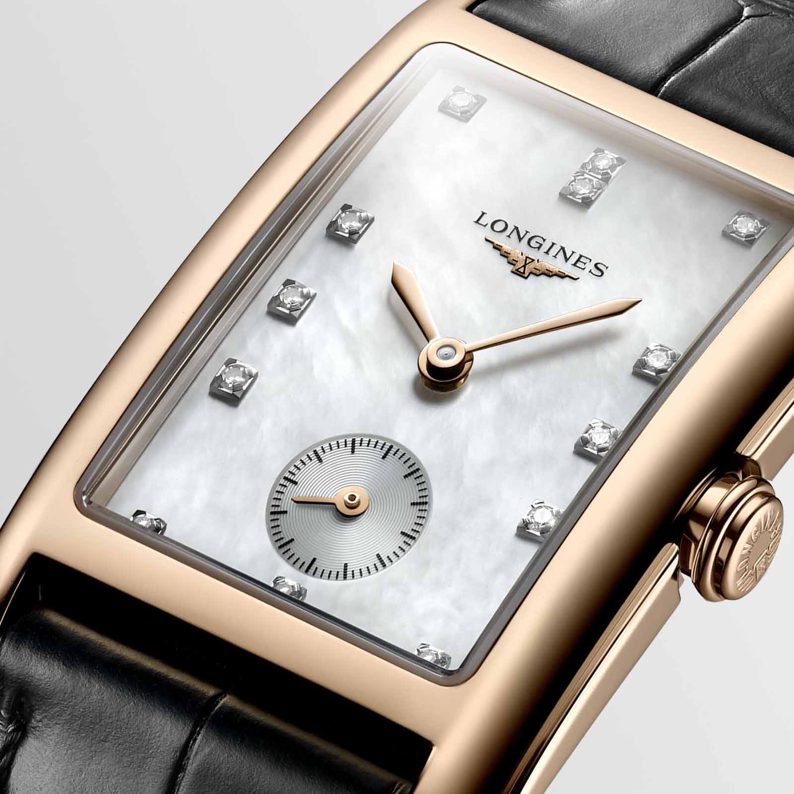 Longines Longines DolceVita L5.512.8.87.0 женские часы белый циферблат на запястье